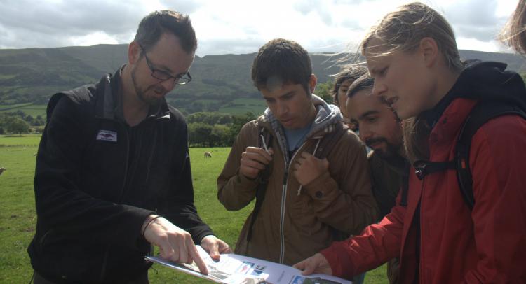 PhD field excursion Peak District